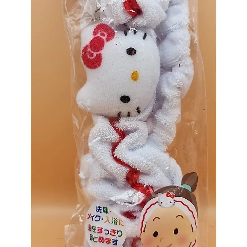Sanrio Hello Kitty Plush Shower Hair Band Japan Vintage
